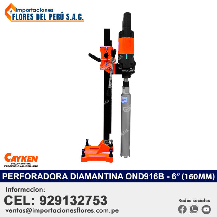 TALADRO-PERFORADOR-DIAMANTINA-CAYKEN-DE-2300W